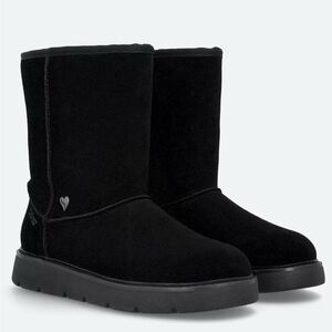 Skechers Slip-ins Keepsakes Cozy Water Repellent Suede Boots